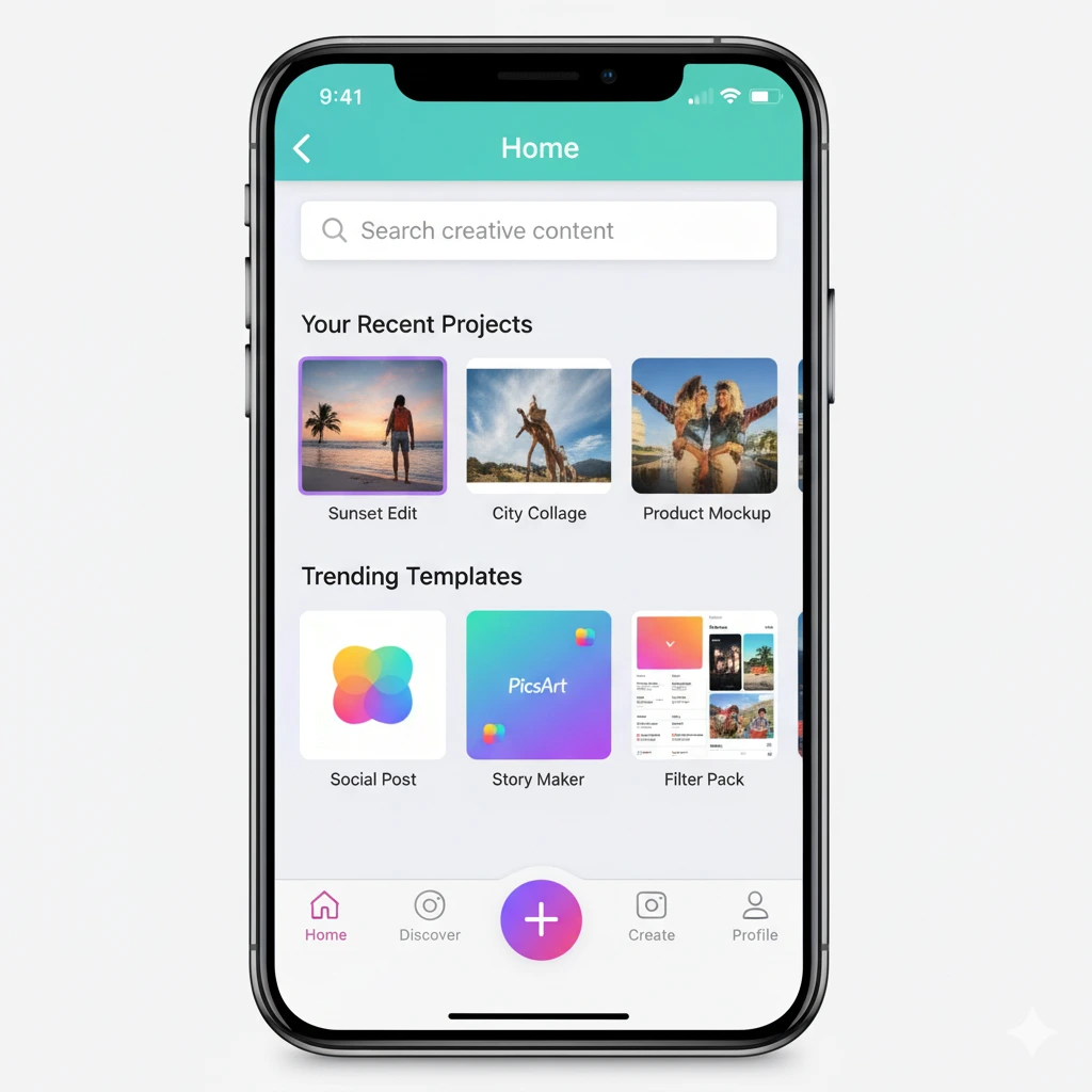 For iOS 7 picsart for ios 1 2