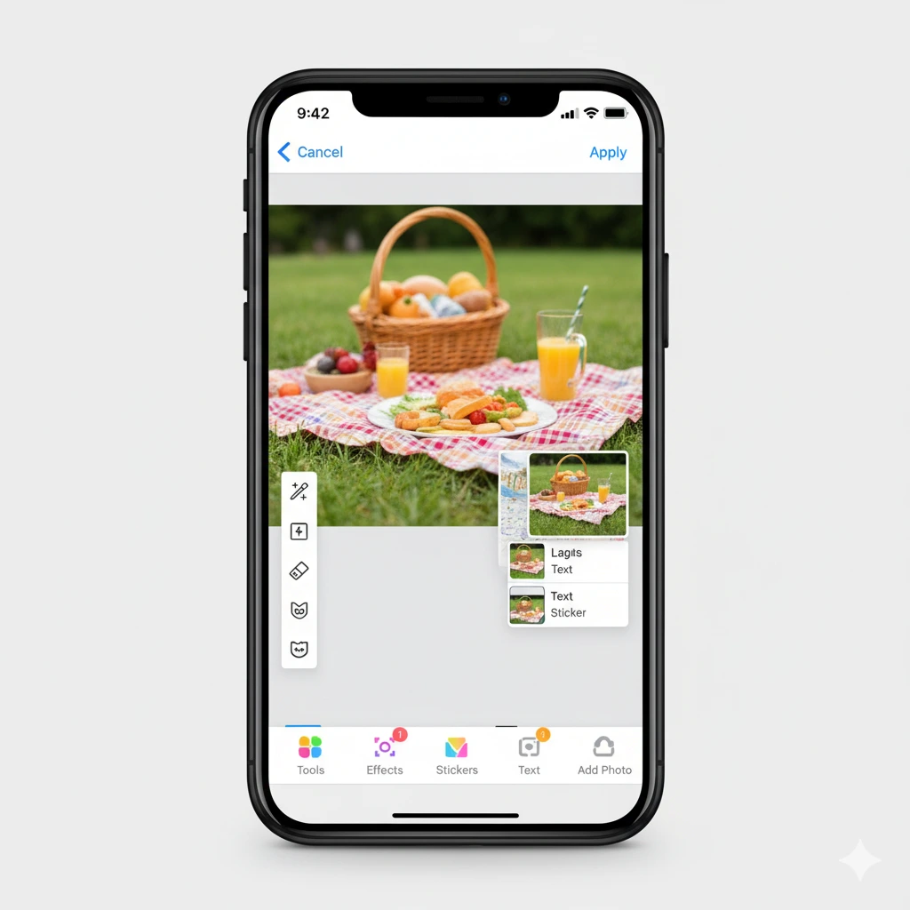 For iOS 8 picsart for ios 2